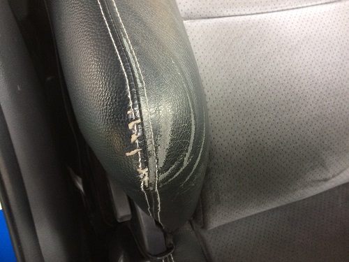 レザーシート破れ補修